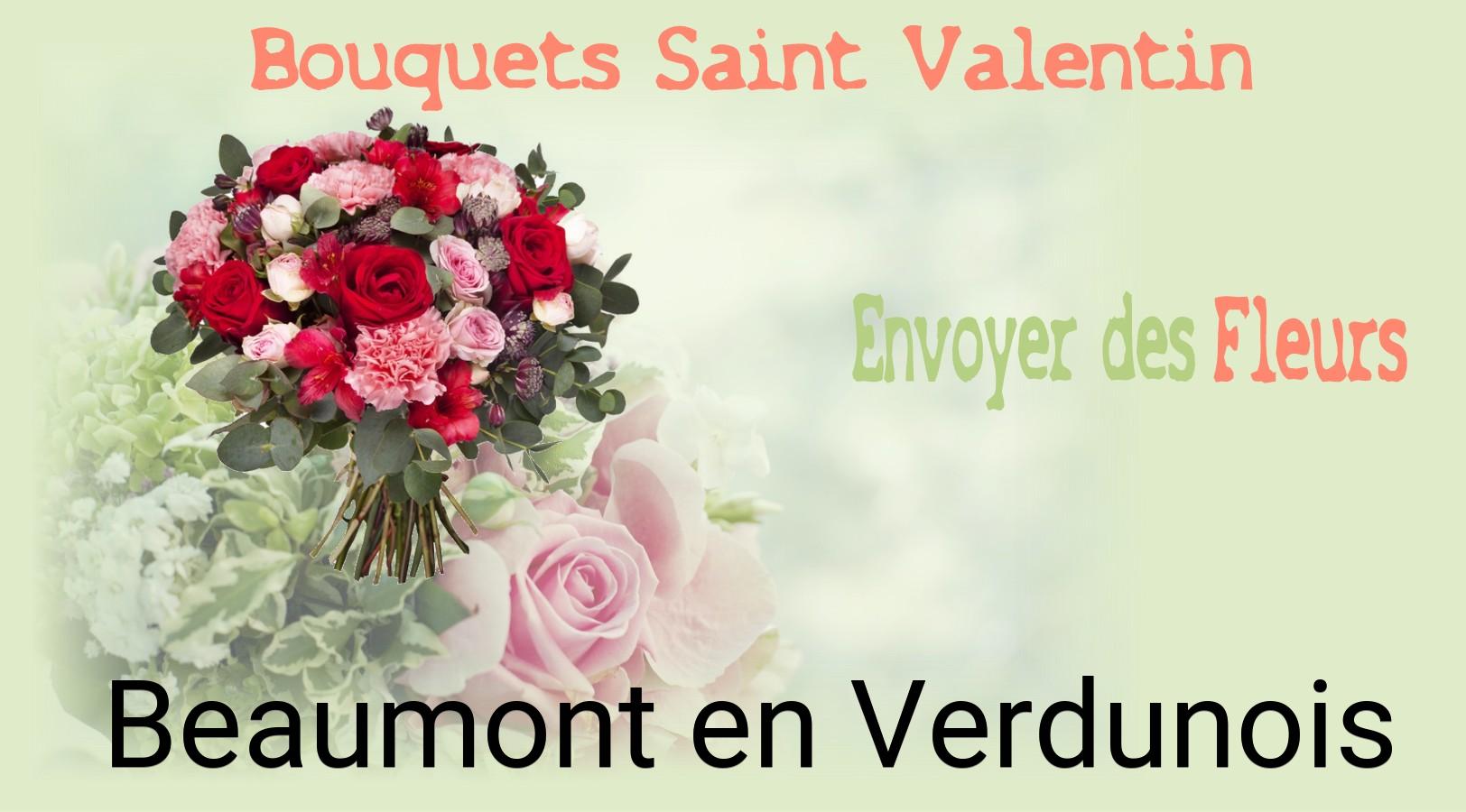 Roses de Saint-Valentin livrées à Beaumont-en-Verdunois